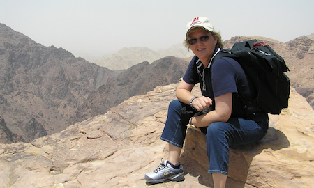 Judy Haidley in Jordan