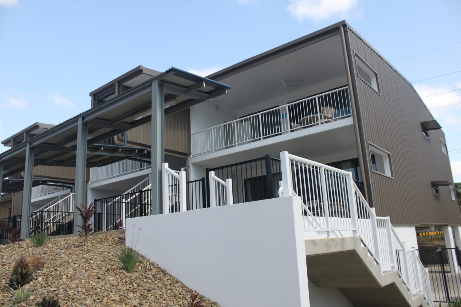 Exterior of Freemasons Village in Townsville