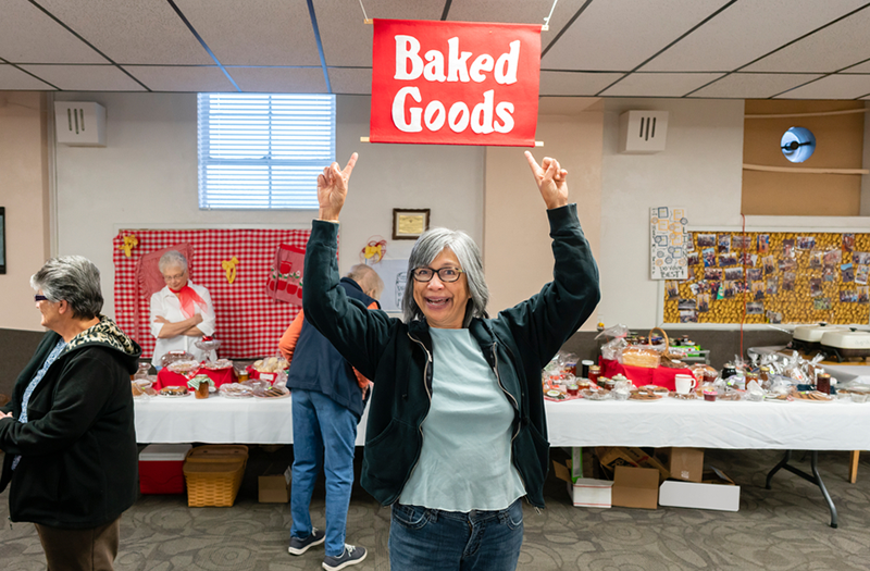 Baked goods fundraiser