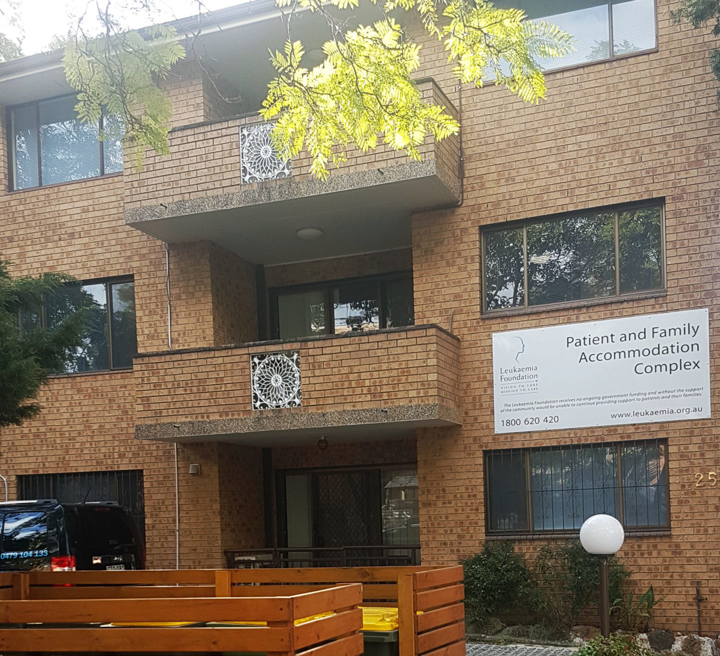 Leukaemia Foundation Westmead accommodation building