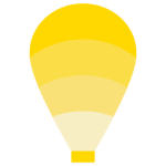 Illustration of a yellow lantern