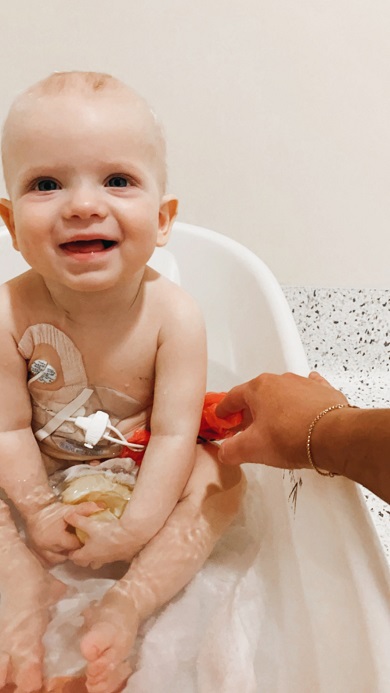 Maverick has had an incredible response to treatment so far.