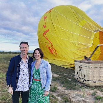 Hugh McClure and mum Tricia