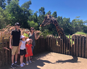 Swee family at Australia Zoo