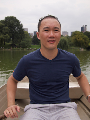Dr Chun Fong rowing in New York