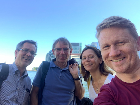 Peter Molle, Arnaud Jaccard, Murielle Roussel and Simon Gibbs