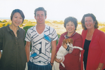 Ann Bruce and Byron with friends visiting from Taiwan