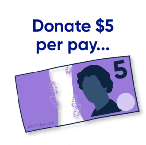 Donate $5 per pay
