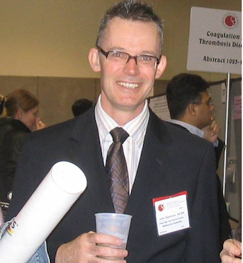 Professor John Seymour at the American Society of Hematology