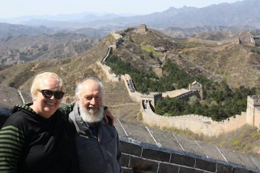 The Bolings at the Great Wall of China