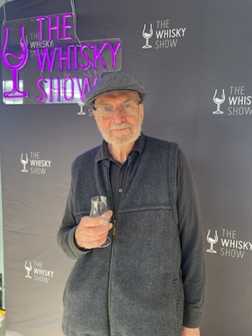 Martin Boling with a whisky