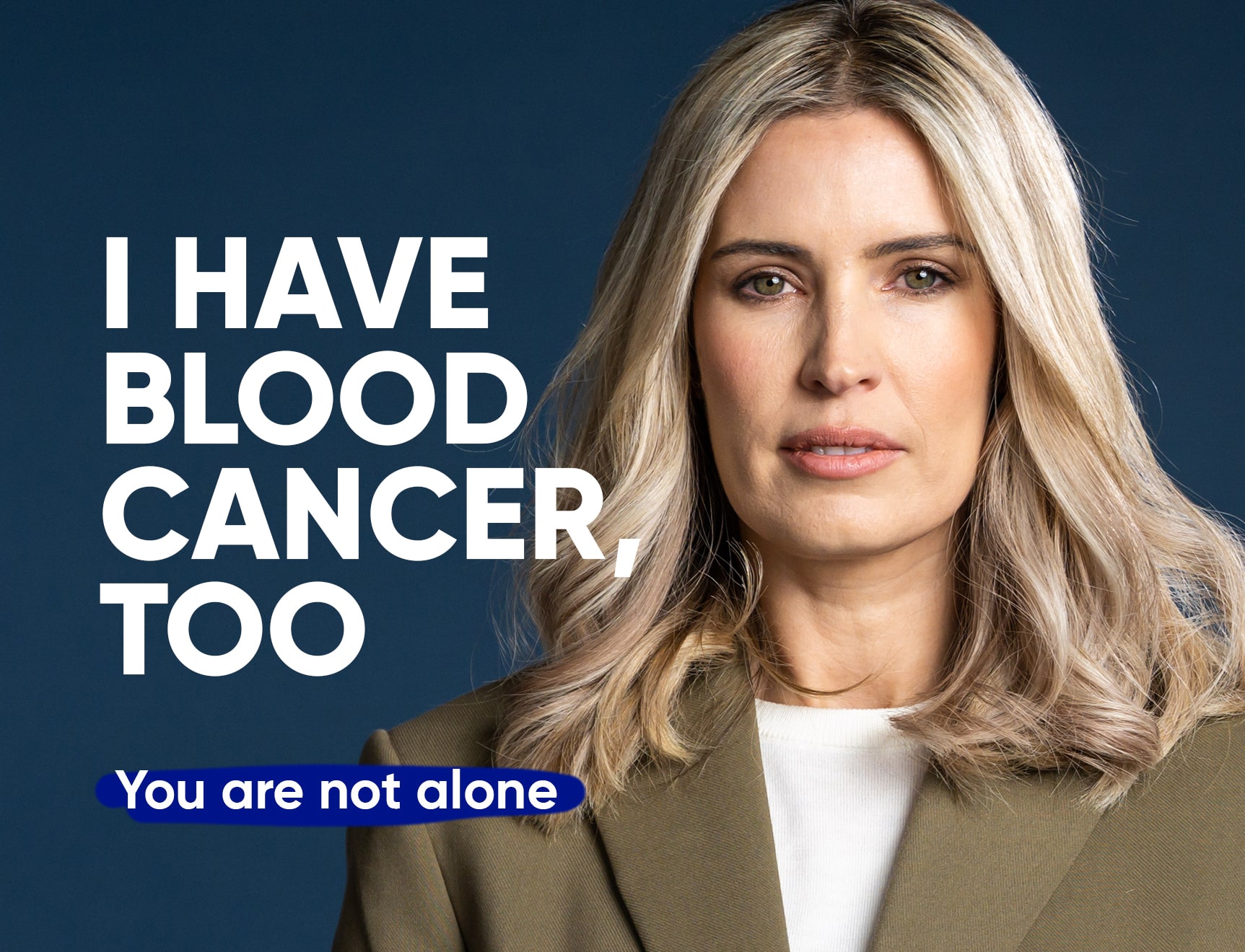 I have blood cancer too. You are not alone.