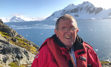 A matter of days after this holiday snap was taken, Paul Cronin was diagnosed with COVID-19