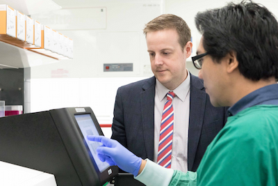 “The aim of genomic testing is to look at all the mutations that have driven the change from a normal cell into a cancerous cell,” says Dr Blombery