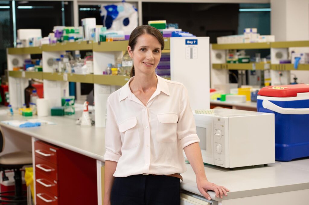Bio-scientist, Dr Laura Bray, is working at finding answers to the many unknowns faced by people with AML