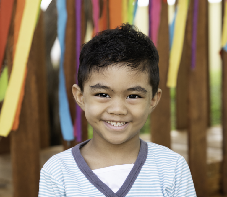 Jacob, happy and smiling again