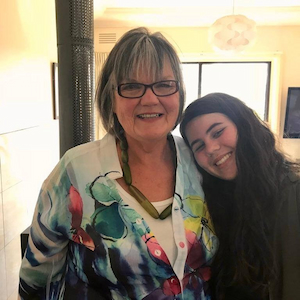 Jane and her only grandchild, Violet Young