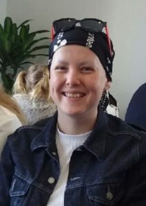 Marnie during treatment
