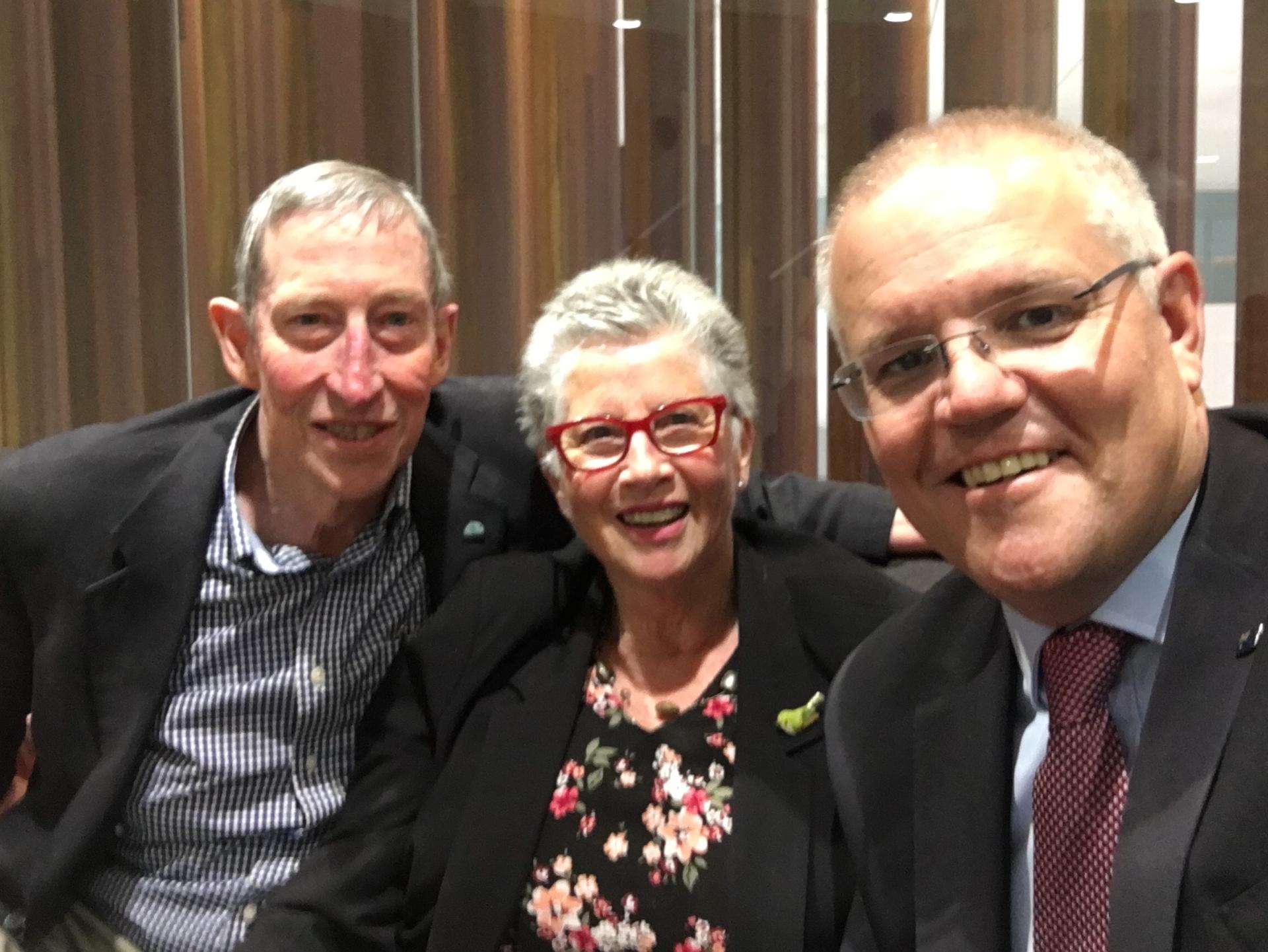 Patrick Devine and Scott Morrison