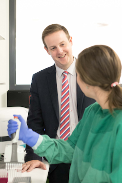 “The aim of genomic testing is to look at all the mutations that have driven the change from a normal cell into a cancerous cell,” says Dr Blombery