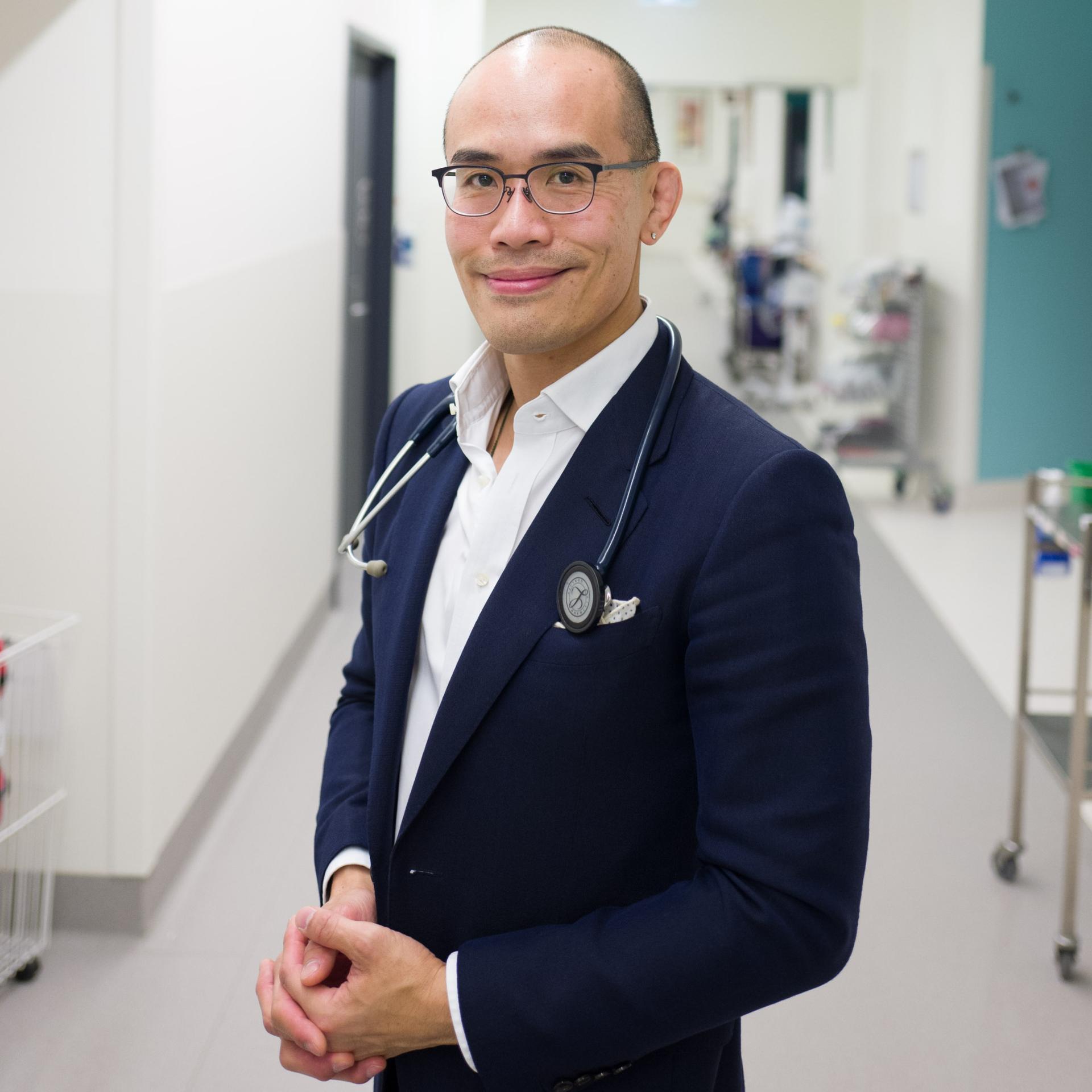 Professor Constantine Tam: while yet to be proven, CAR T-cell therapy “probably gave the best chance of giving someone a cure in the long term”