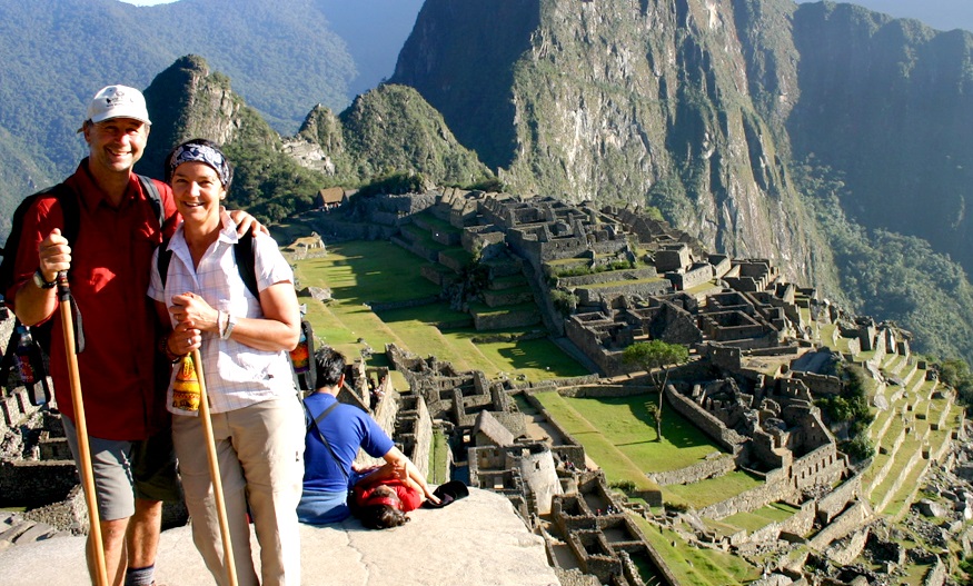 Richard and Heinke Butt in South America