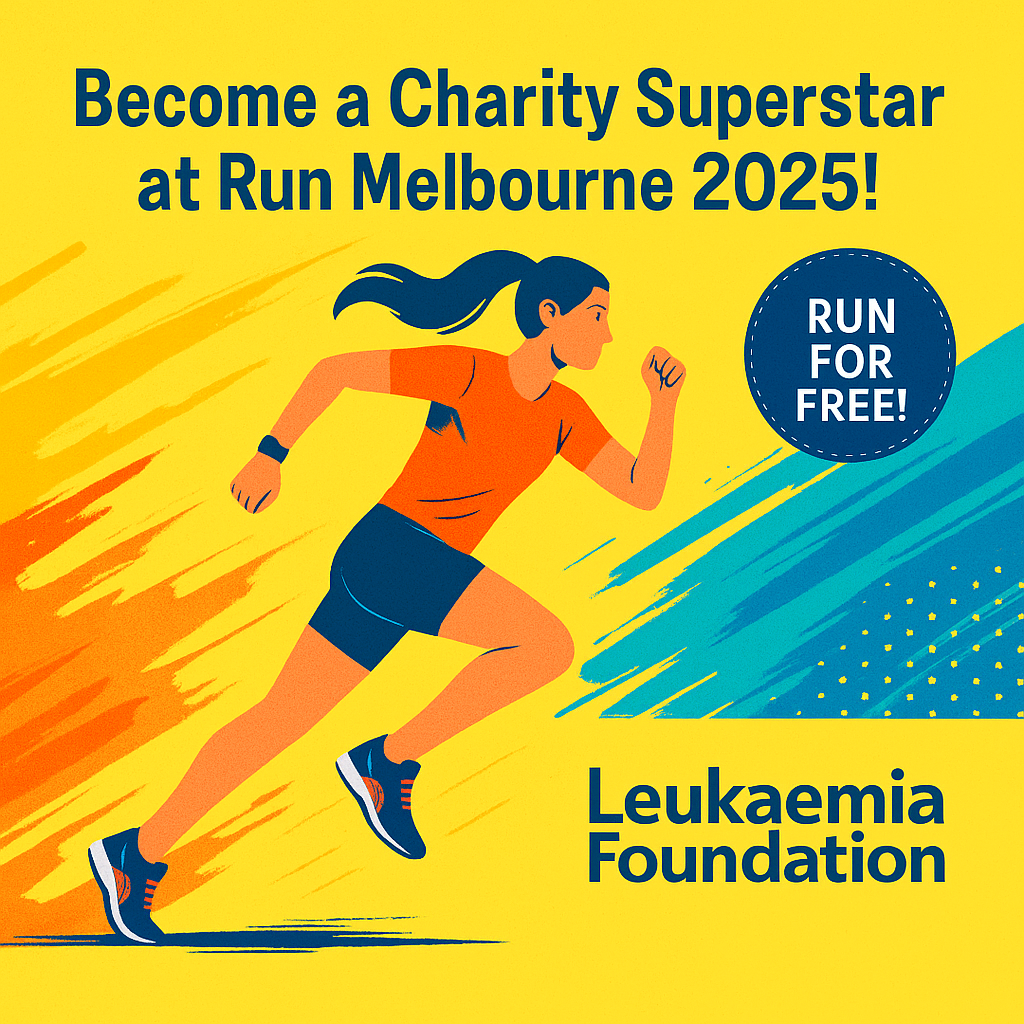 Run Melbourne 2025. Become a charity superstar.