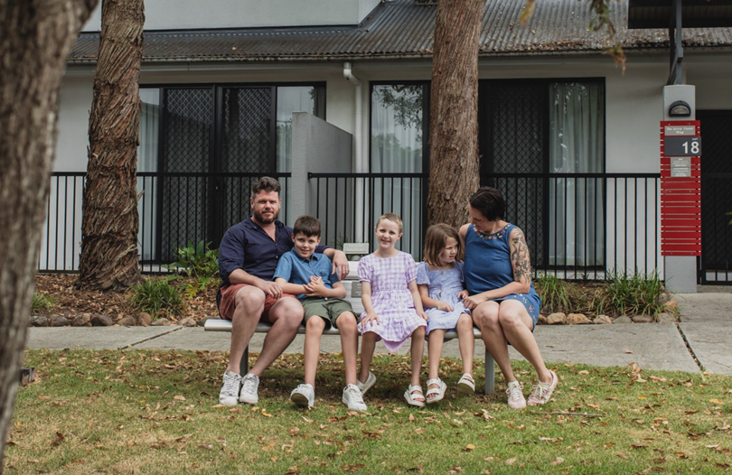 Mark and Kirsty look forward to returning to a ‘normal life’ as a family.