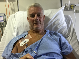 Going nowhere: despite being told to prepare for the worst, Barry had no plans to do so